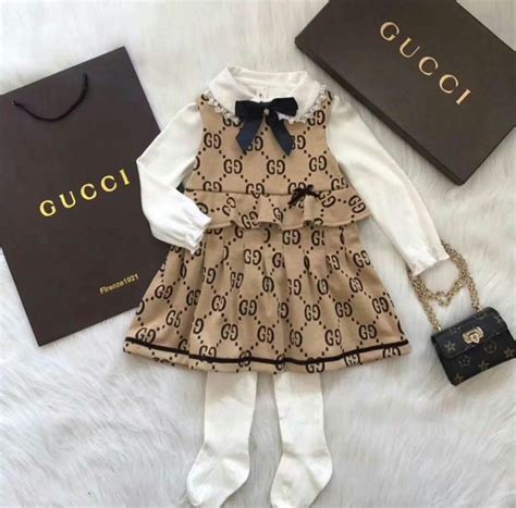 gucci newborn girl clothes|luxury clothes for baby girl.